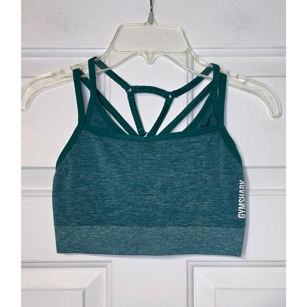 Gymshark Green Sports Bra Size S